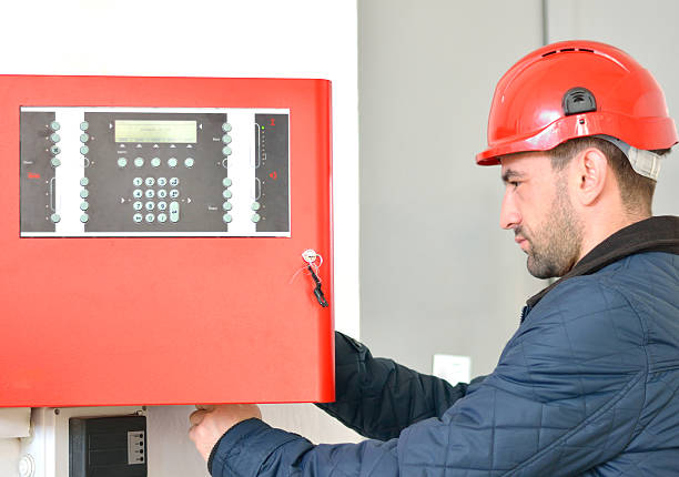 Fire alarm panel installation - Majestic Fire Service - Smithfield NSW